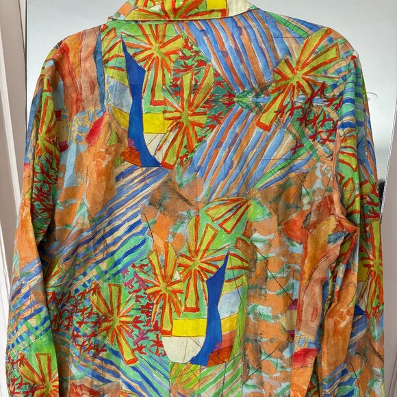 Sezane X Geoffroy Pithon Pierro Shirt, Size 44 - Picture 5 of 6